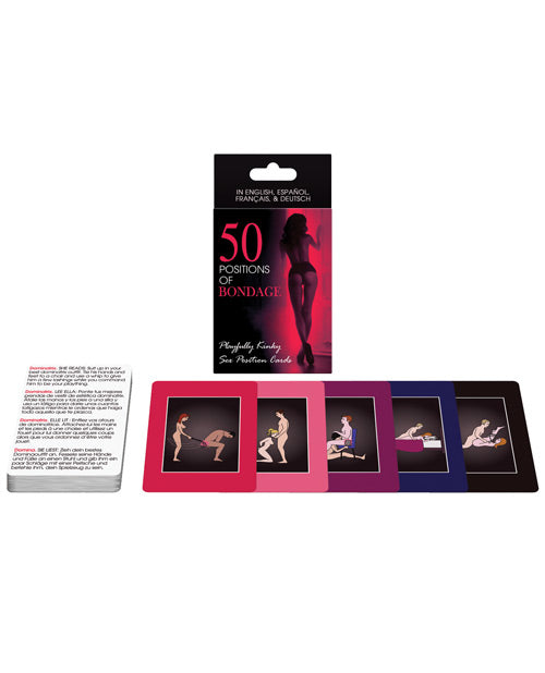 Kheper Games: 50 Positions of Bondage Card Game Product Image.