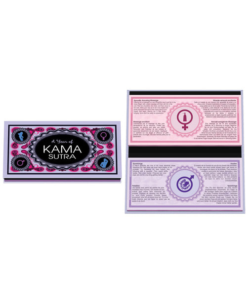 "Pasión desatada: un año del juego de cartas Kama Sutra" - featured product image.