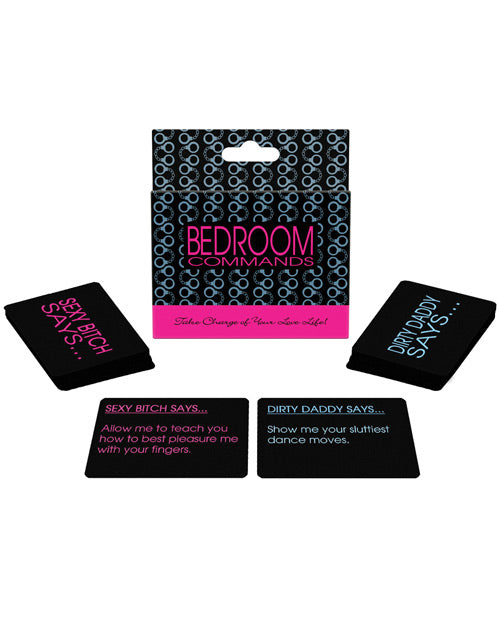 Juego de cartas de comandos de dormitorio - featured product image.