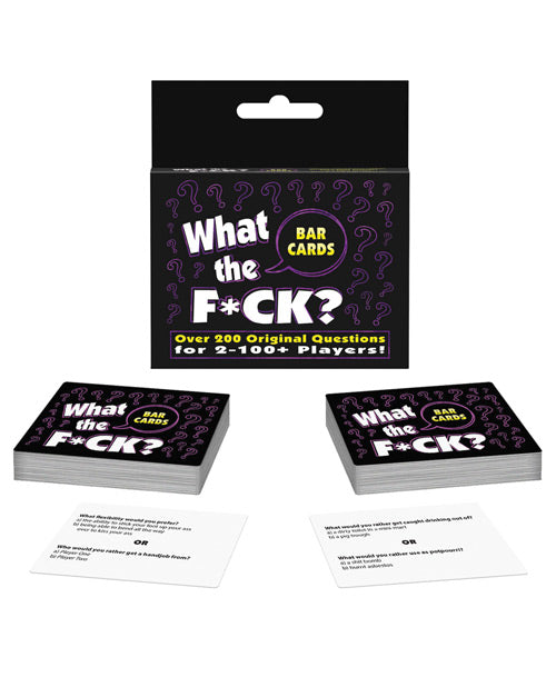 What the Fuck? Bar Cards: Unleash the Wild! - featured product image.