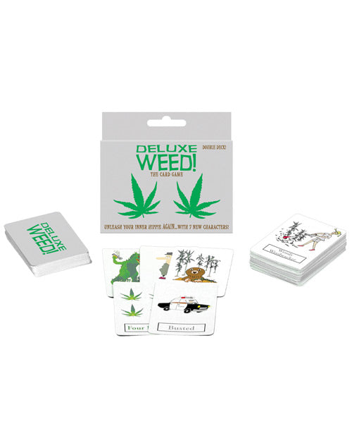 Juego de cartas de marihuana de lujo: ¡una emocionante aventura en el cultivo de marihuana! Product Image.