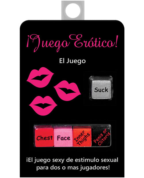 "Juego de dados eróticos en español: ¡Enciende la pasión y la intimidad!" - featured product image.