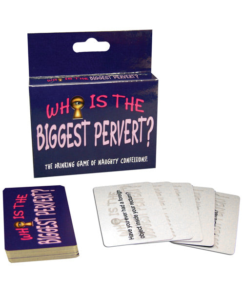 Who's the Biggest Pervert Drinking Game - featured product image.