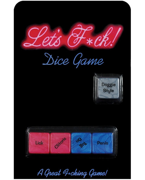 Let's Fuck! Dice by Kheper Product Image.