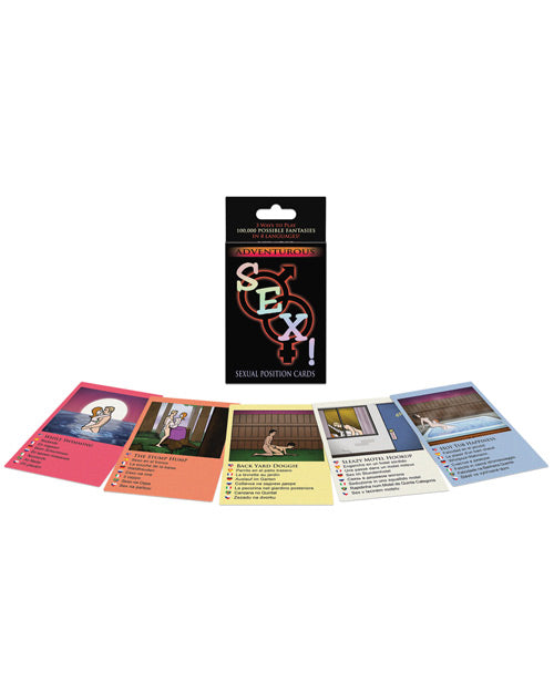 ¡SEXO! Aventurero juego de cartas sexuales de Kheper Games Product Image.