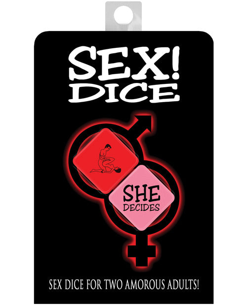 Intimate Adventures: Sex! Dice Product Image.