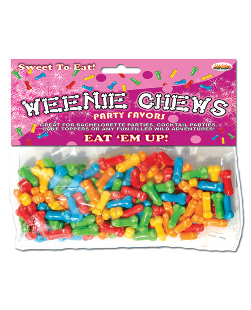 Weenie Chews Candies - Assorted Flavours Bag of 125 - featured product image.
