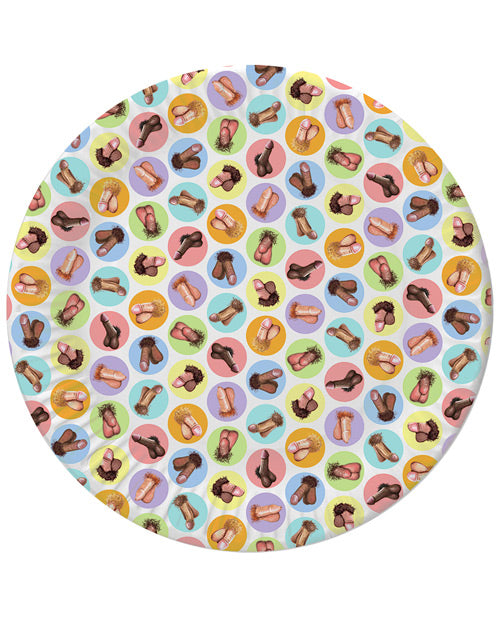 Cheeky Penis Party Plates - Pack of 8 - featured product image.