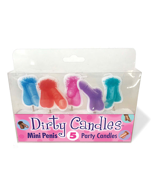 Cheeky 1.5-Inch Penis Candle Set - featured product image.
