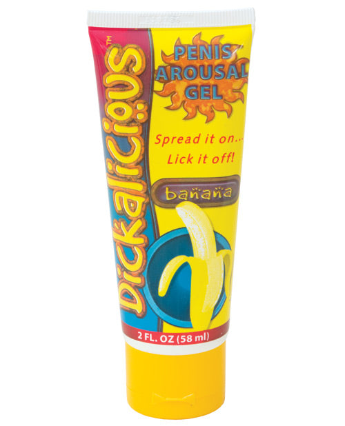 Banana-Flavoured Penis Arousal Gel - 2 Oz - featured product image.