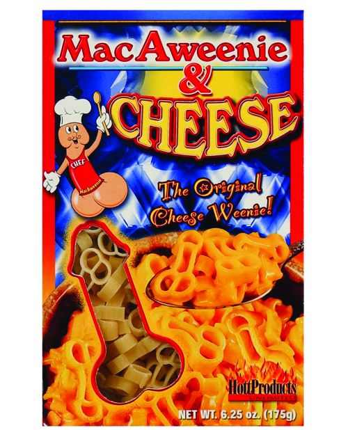 MacAweenie con queso: delicia de weenie con queso Product Image.