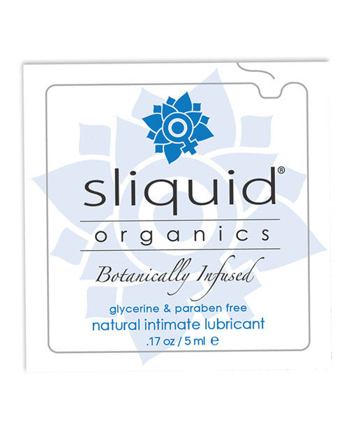 Lubricante íntimo natural Sliquid Organics - Fórmula orgánica, fabricado en Estados Unidos - featured product image.