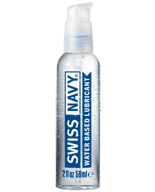 Lubricante a base de agua Swiss Navy: placer premium en una botella - featured product image.
