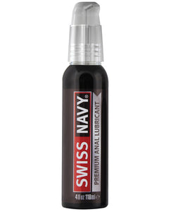 Swiss Navy Silicone Anal Lube - 4 oz: Elevate Your Intimate Moments
