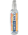 Swiss Navy Warming Water-Based Lubricant - 4 oz