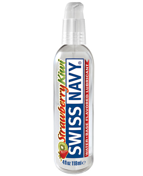 Swiss Navy Flavors - 4 Oz Premium Water-Based Lubricant Product Image.