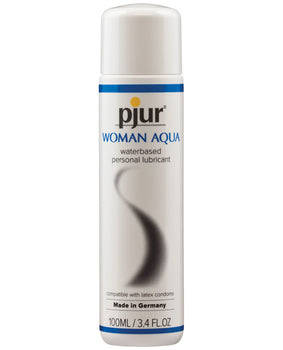 Lubricante a base de agua Pjur Woman Nude: suave, natural y seguro para el látex - Featured Product Image