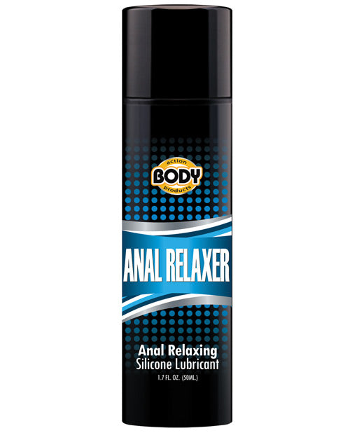 Disfrute de la máxima comodidad y placer con el relajante anal Body Action: ¡natural, potenciador y sin desensibilización! Product Image.