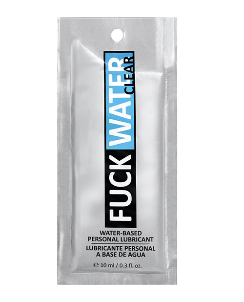 Fuckwater Clear H2O Water-Based Lubricant - Intimate Comfort & Pleasure Product Image.