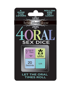 Behind Closed Doors 4 Oral Sex Dice - Ignite Your Passion