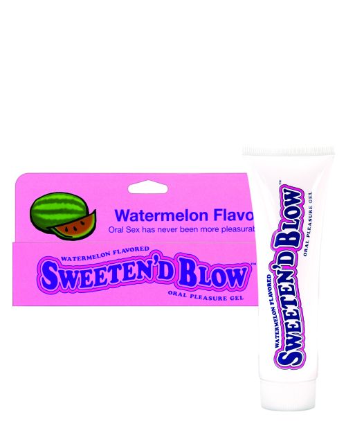 “Sweeten'd Blow - 適合親密時刻的風味凝膠” Product Image.