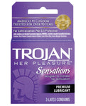 Trojan Her Pleasure 保險套：增強感覺和舒適度