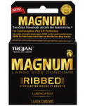 Trojan Magnum 羅紋保險套 - 增強刺激（3 盒）