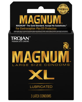 Condones Trojan Magnum XL: 30 % más grandes para máxima comodidad y seguridad - Featured Product Image