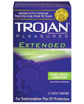 Trojan Extended Pleasure Condoms - Last Longer, Love More!