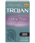 Trojan Ultra Thin Condoms: Ultimate Sensitivity (Box of 12)