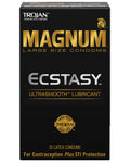 Trojan Magnum Ecstasy 大號保險套 - 終極愉悅與保護