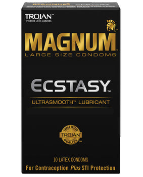 Trojan Magnum Ecstasy 大號保險套 - 終極愉悅與保護 - Featured Product Image