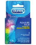 Durex Condom Pleasure Pack: 3 Sensational Options for Intimate Adventures