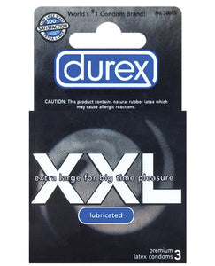 Durex Classic Extra Large Condoms (Pack of 3) - Elevate Your Intimacy