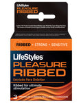 Preservativos Lifestyles Ultra acanalados - Paquete de 3