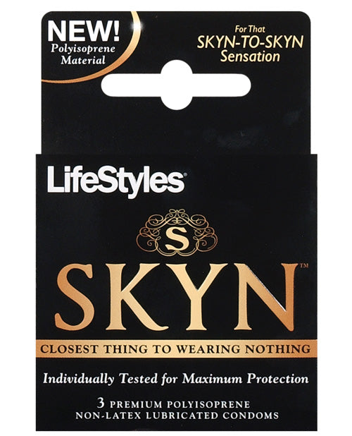 SKYN Non-Latex Condoms: Ultimate Sensitivity & Comfort Product Image.
