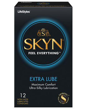 Preservativos extralubricados SKYN - Paquete de 12 - Featured Product Image