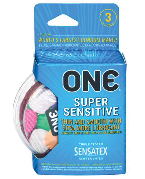 Shop for the ONE Super Sensitive Condoms: Heightened Pleasure & Safety at My Ruby Lips