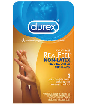 Durex Avanti Real Feel paquete de 3 - Featured Product Image