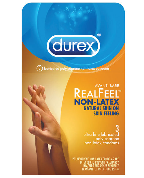 Durex Avanti Real Feel paquete de 3 - featured product image.
