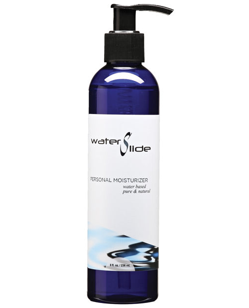 Earthly Body Waterslide 個人潤滑劑，含卡拉膠 - 8 盎司瓶 - featured product image.