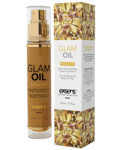 EXSENS Glam Oil: Luxe Hydration & Eco-Friendly Sparkle