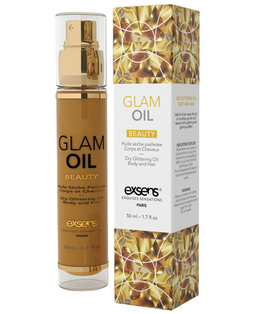 EXSENS Glam Oil: Luxe Hydration & Eco-Friendly Sparkle - featured product image.