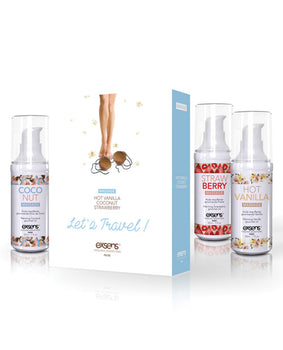Exsens Of Paris Sensory Massage Oil Trio: Tropical Paradise in a Bottle 🌴 - Featured Product Image