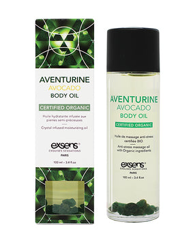 Exsens Organic Body Oil with Stones - Luxurious On-the-Go Pampering - Featured Product Image