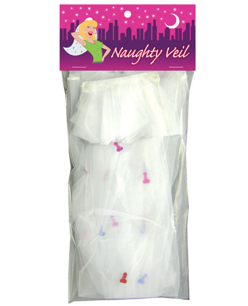 Shimmering Pecker Naughty Veil - featured product image.