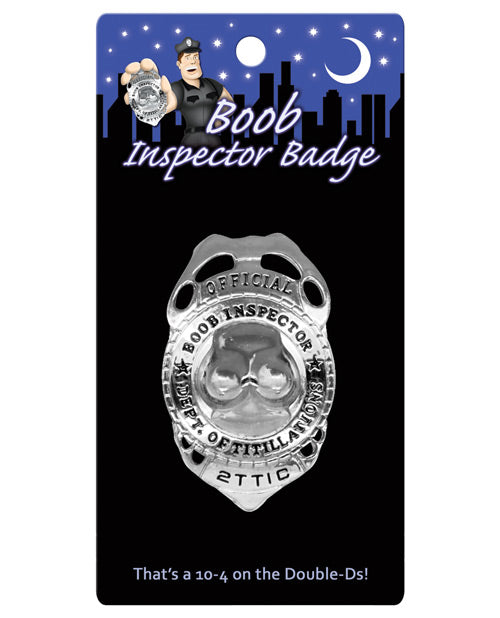 Official Boob Inspector Badge - featured product image.