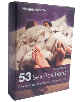 Naughty Appetites 53 Sex Positions Card Game - Featured Product Image