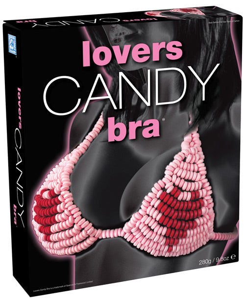 Lover's Candy Heart Bra - Edible Fun & Flirty - featured product image.