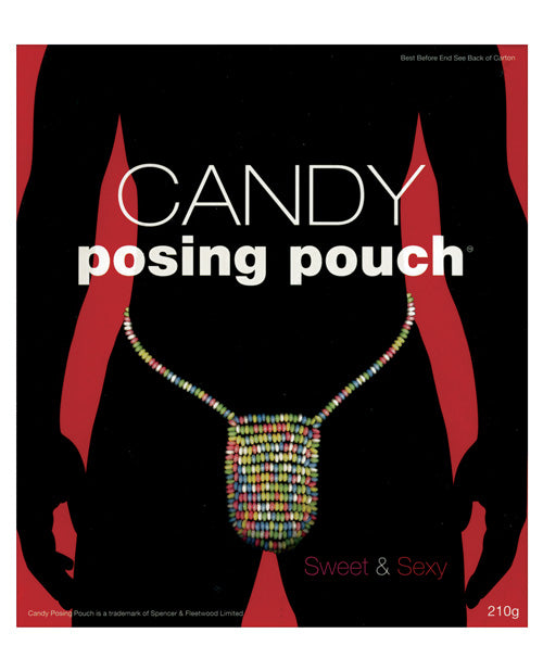 Candy Posing Pouch: Sweet Indulgence for Intimate Moments Product Image.